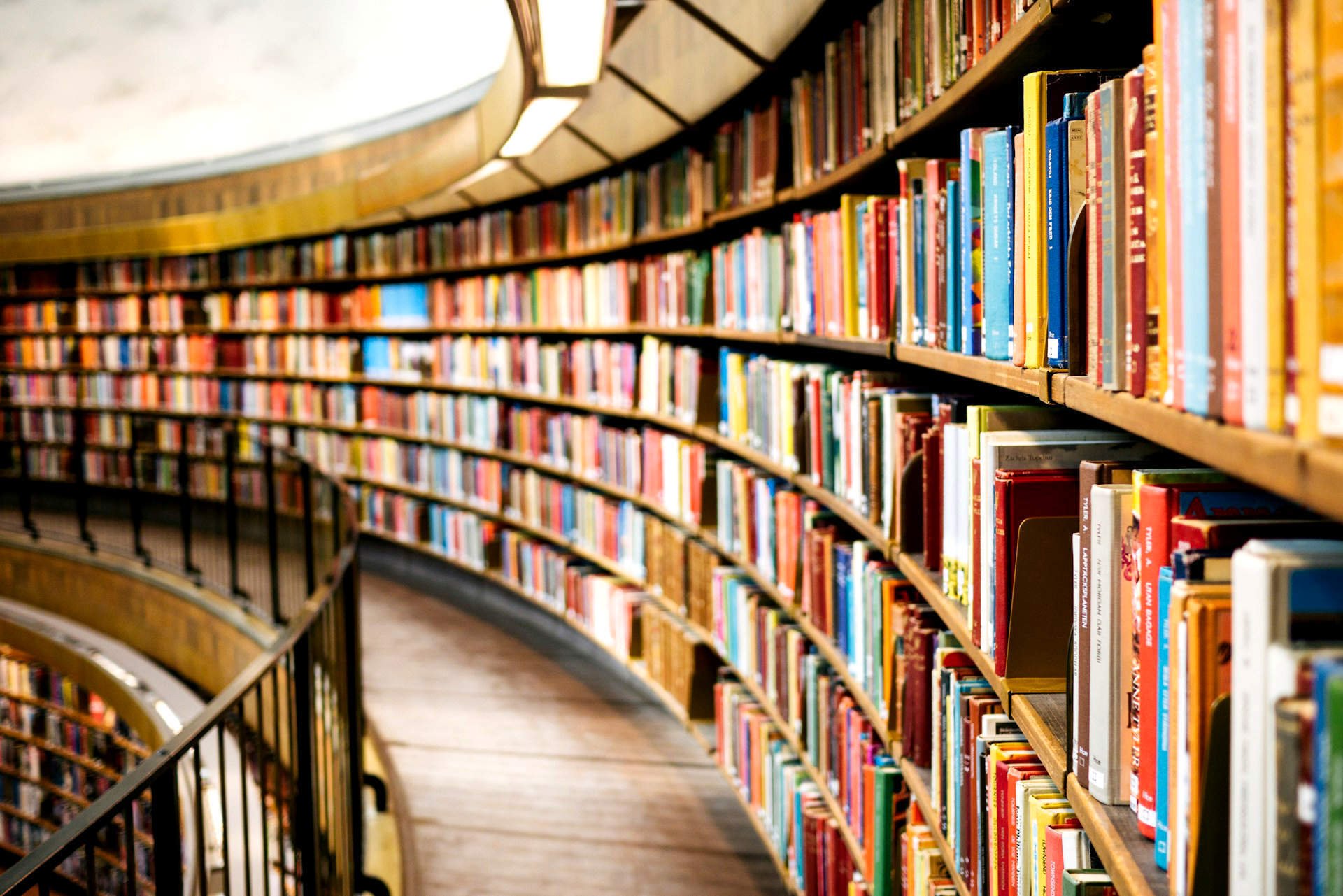 A library at a university